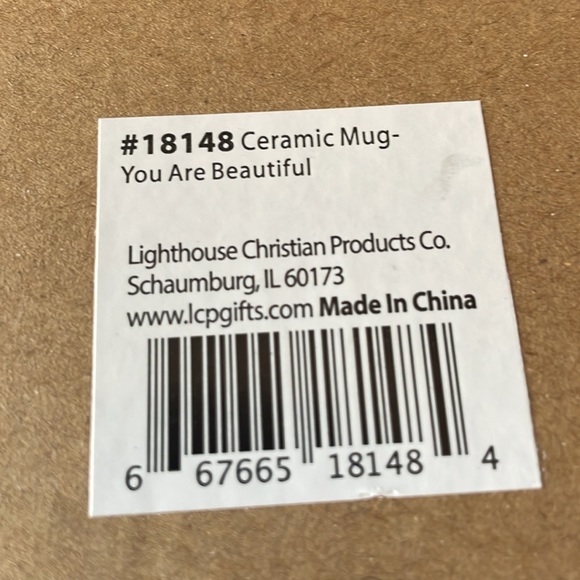 Ceramic mug - you are beautiful - Picture 3 of 3